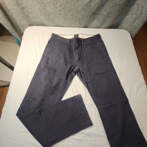 Men's J. Crew Broken In Navy Pants Size 30 x 30
